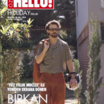 Биркан Сокуллу фото на диджитал обложке журнала HELLO, весна 2023